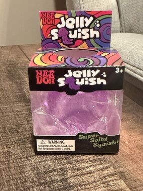 NeeDoh Jellyfish Purple Glittery